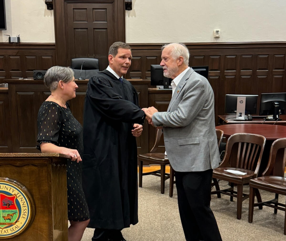 David Veile, new Williamson County Judge, 21st Judicial District Circuit