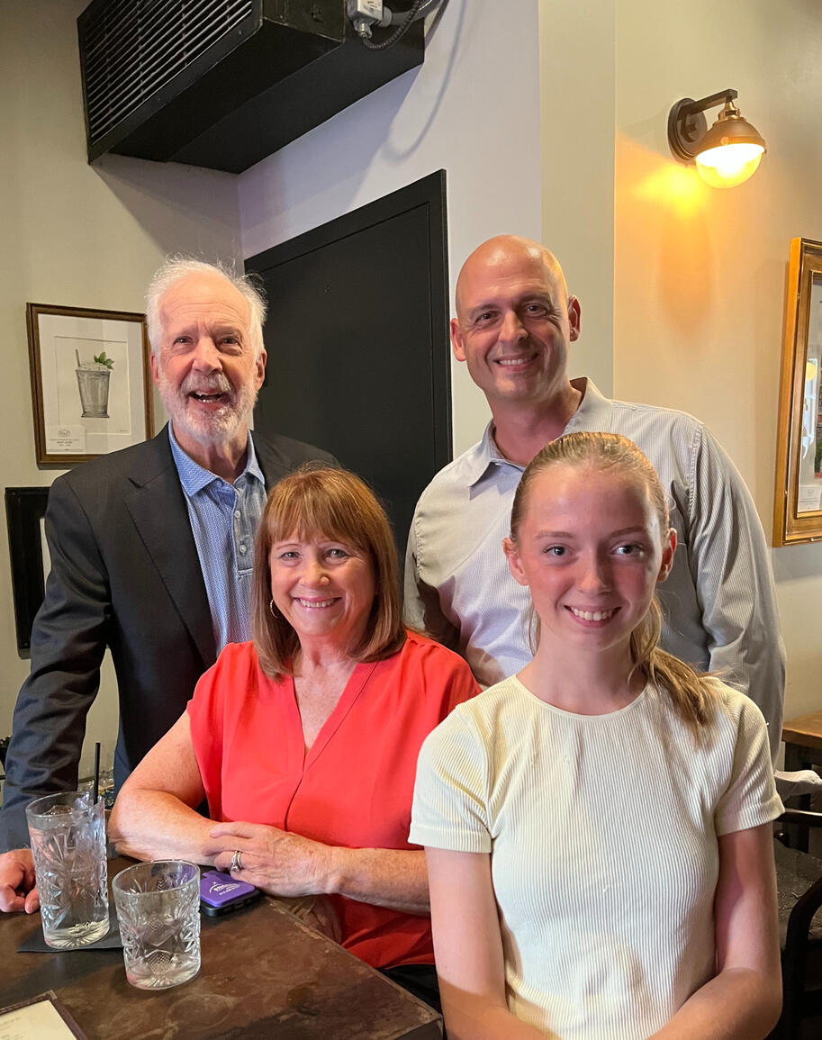 Bill with Lee Reeves, Republican nominee for State Representative, and Bev Burger, Franklin Alderman, at a Tennessee Faith and Freedom Coalition event.