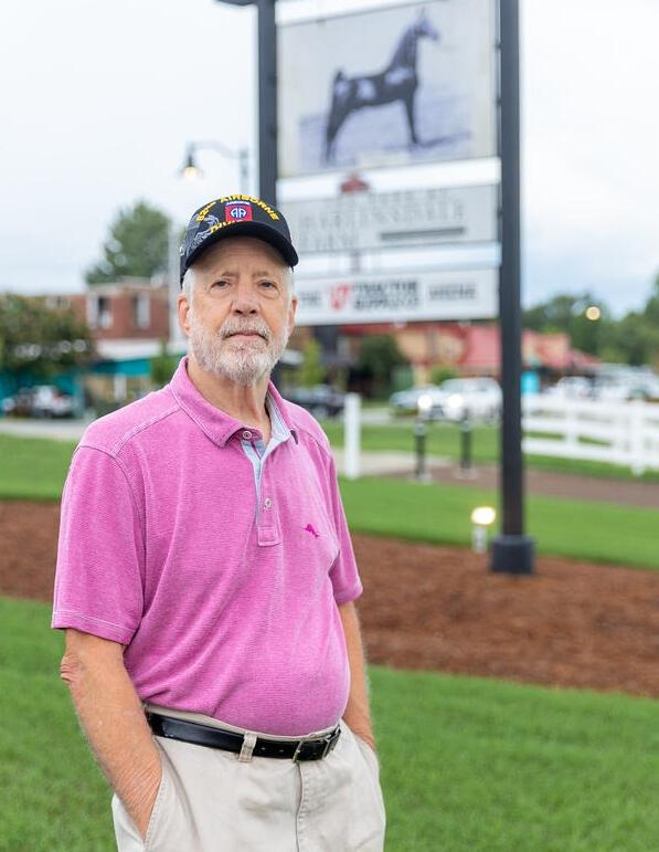 Bill in downtown Franklin