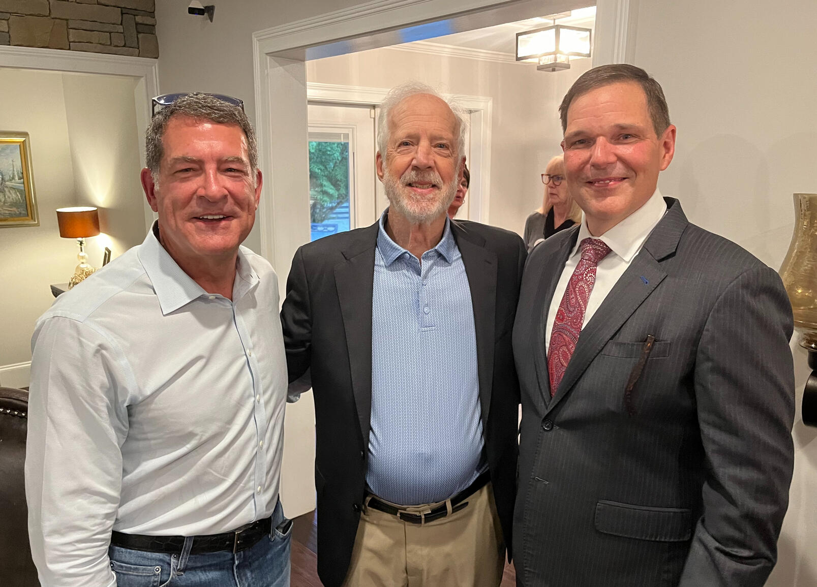 U.S. Rep. Mark Green – District 7, Bill and Williamson County Judge David Veile.